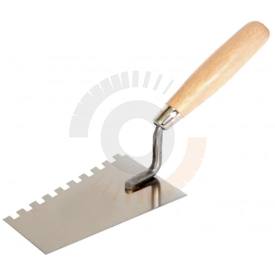 Colher em Inox Dentada 160mm