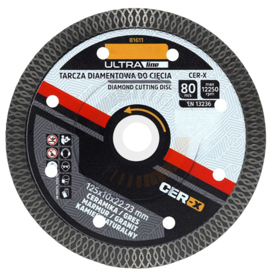 Disco de corte Diamantado CER-X
