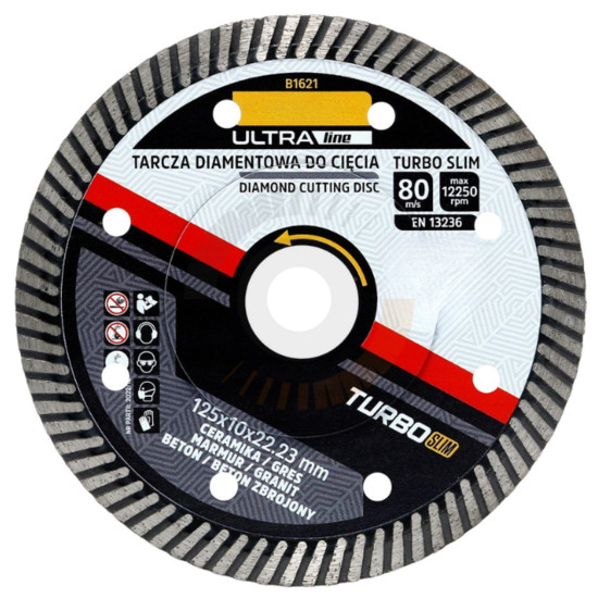 Disco de corte Diamantado Turbo Slim