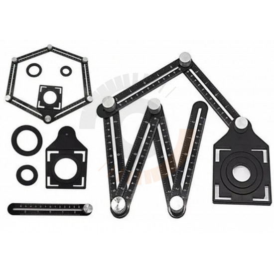 Esquadro Multifunções em Alumínio 